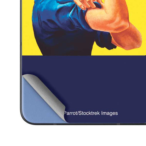 Rosie The Riveter Vintage War Poster Galaxy Z Fold5 5G Skin